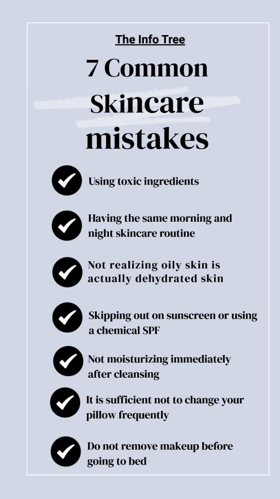 7 Skincare Mistakes To Avoid 