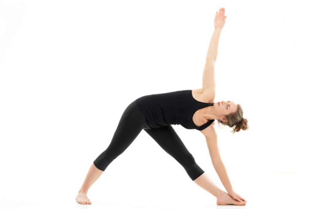  Top 5 Yoga- Triangle - (Trikonasana)