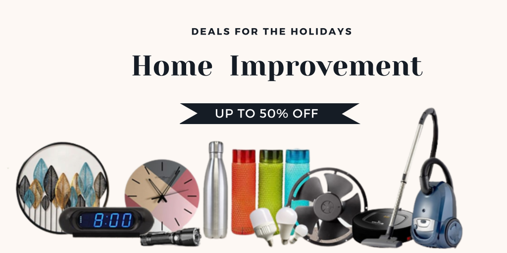 Home improvement  deals for holidays 